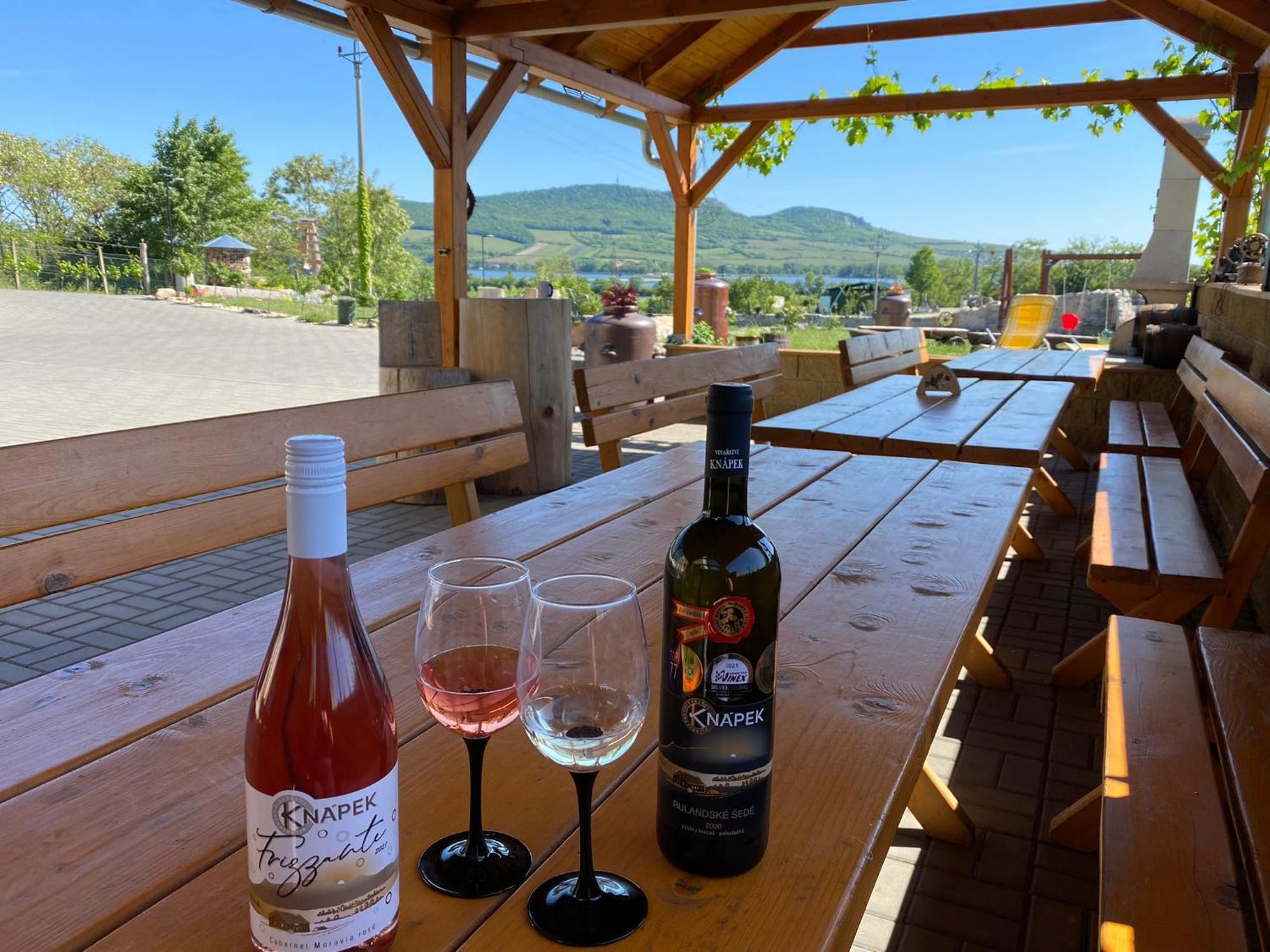 Vinarstvi & Penzion Knapek Strachotin Otel Dış mekan fotoğraf